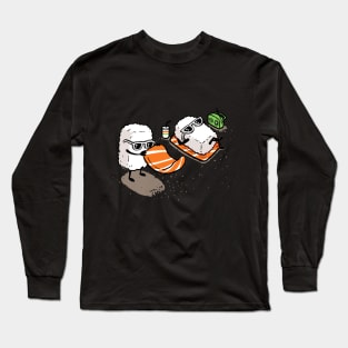 sushi on the beach Long Sleeve T-Shirt